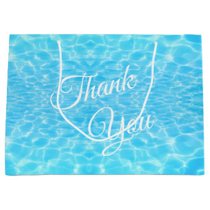 Water ripples Pool party Beach party Summer party Large Gift Bag