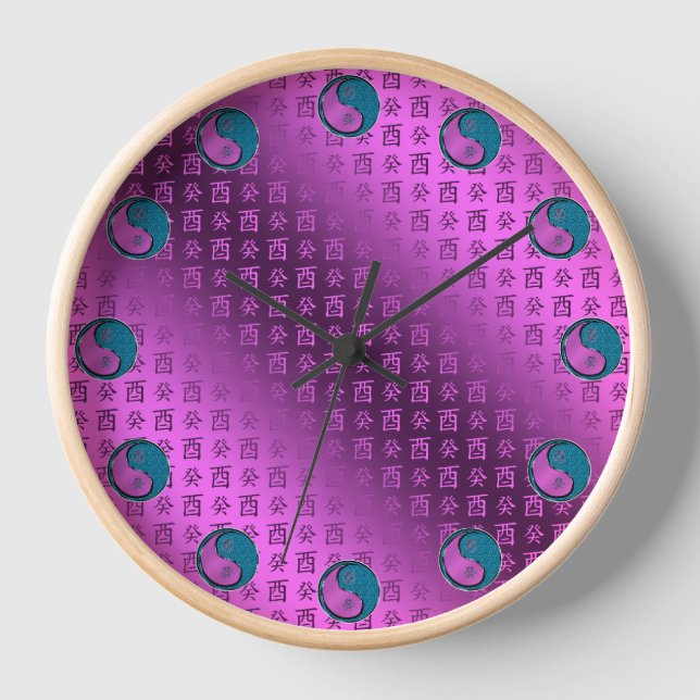Water Rooster Clock (Front)