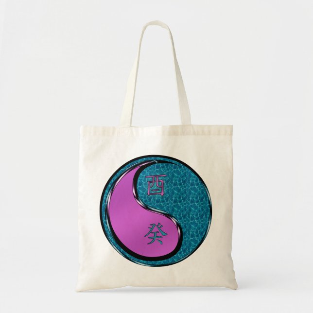 Water Rooster Tote Bag (Front)