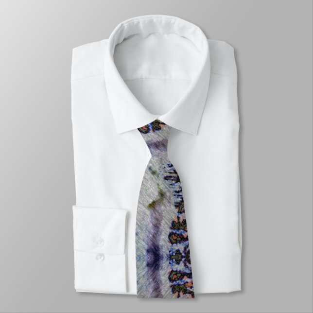 Water Runner, digital abstract Tie (Tied)