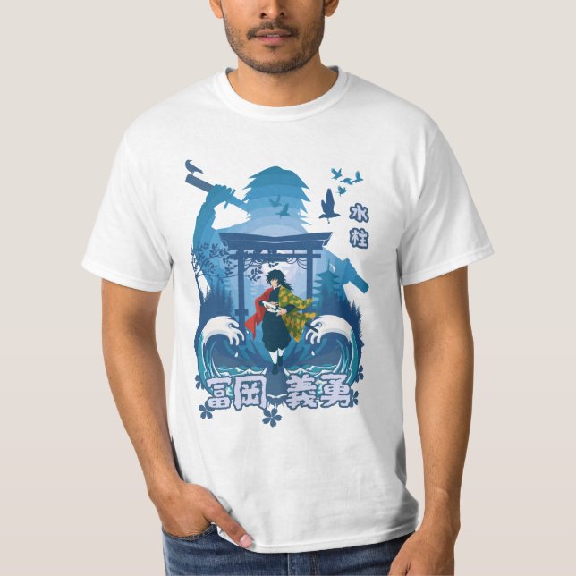 Water samurai  T-Shirt (Front)