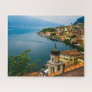Water   San Benedetto Church Lake Garda, Italy Jigsaw Puzzle