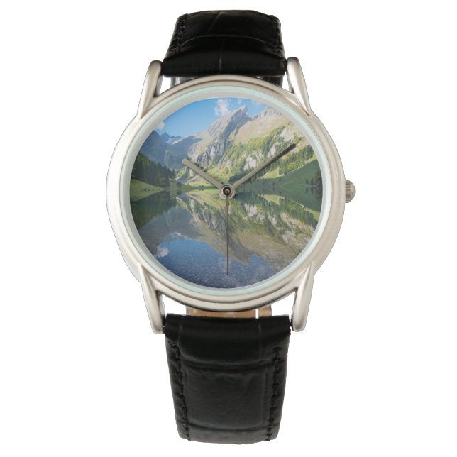 Water | Seealpsee Lake  Swiss Alps Switzerland Watch (Front)