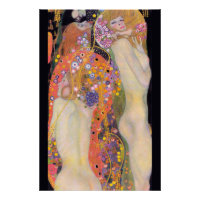 Water Serpents, Gustav Klimt  