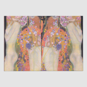 Water Serpents, Gustav Klimt Tissue Paper