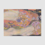 Water Serpents II by Gustav Klimt Tissue Paper<br><div class="desc">Gustav Klimt is one of the most famous Art Nouveau artists of the genre.  He was active in the late 19th / early 20th centuries.</div>