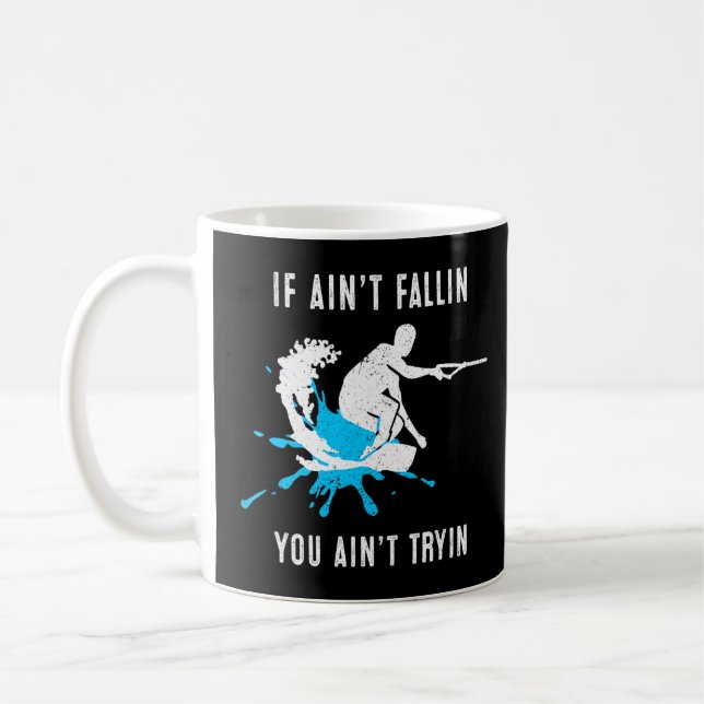 Water Ski Wakeboarding Idea design Wakeboard  Coffee Mug (Left)