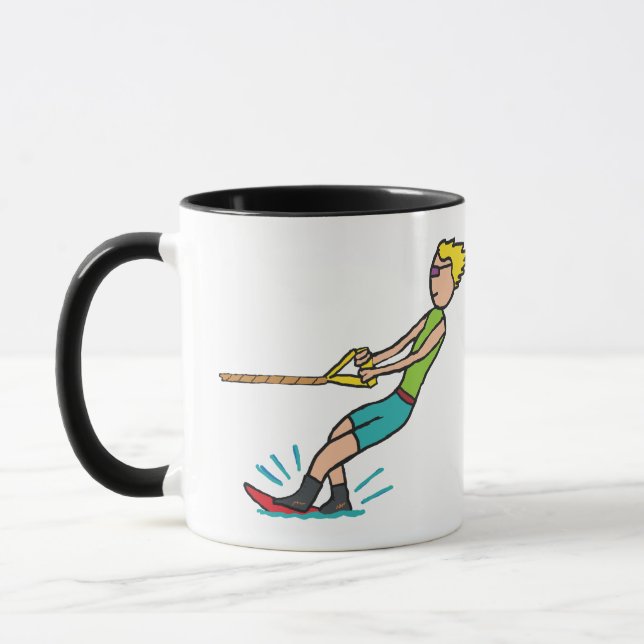 Water Skiing Mug (Left)