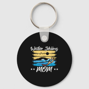 Water Skiing Mum Waterskiing Water Skiing Mothers Key Ring