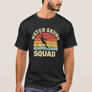 Water Skiing Squad funny for men water ski vintage T-Shirt
