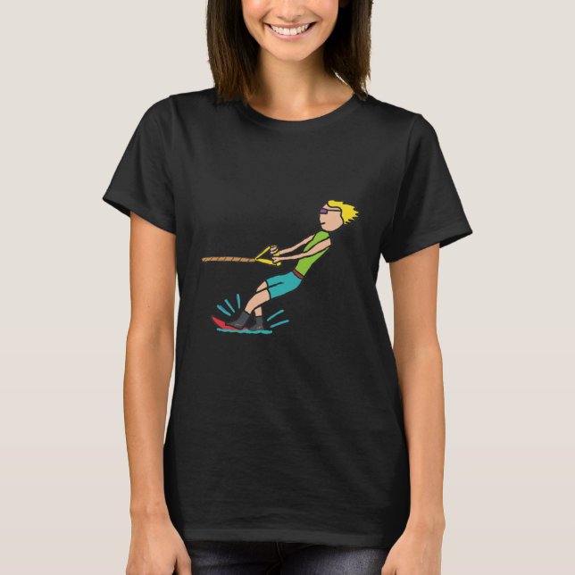 Water Skiing T-Shirt (Front)