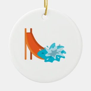 Water Slide Ceramic Tree Decoration