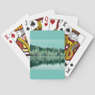 Water Song Baby Blanket Playing Cards