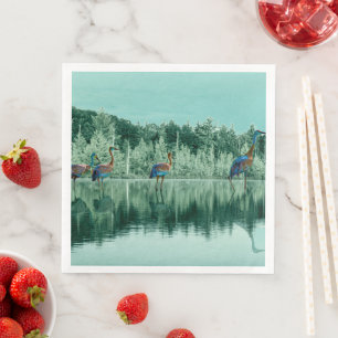 Water Song  Baby Blanket Playing Cards Poster Napkin