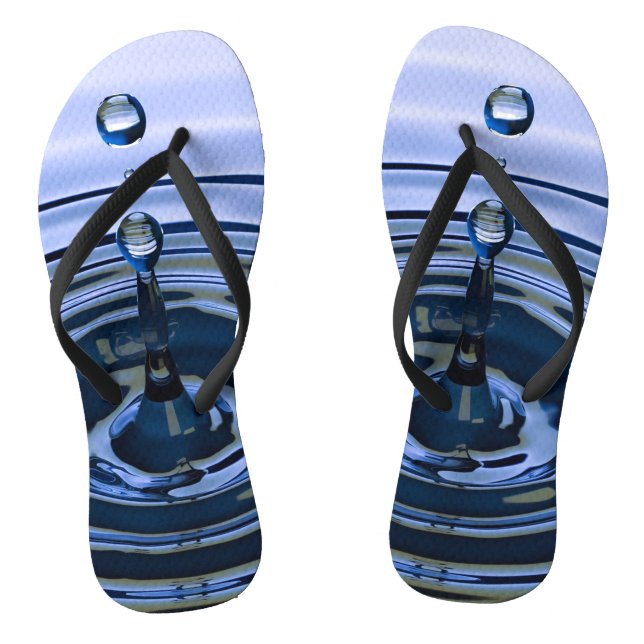Water Splash 4 Flip Flops (Footbed)