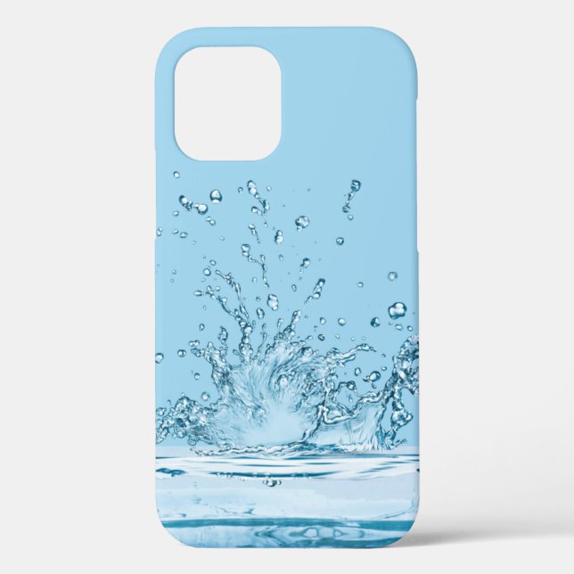 Water Splash Abstract Case-Mate iPhone Case (Back)