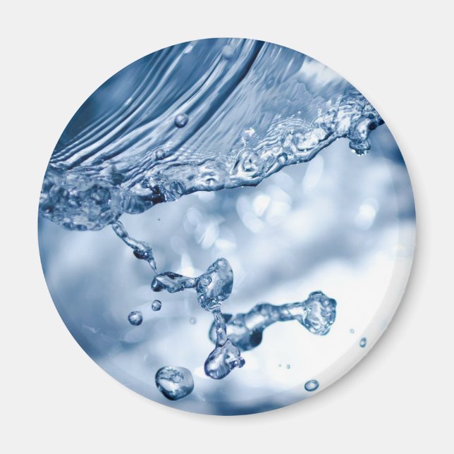 Water Splash Magnet (Front)