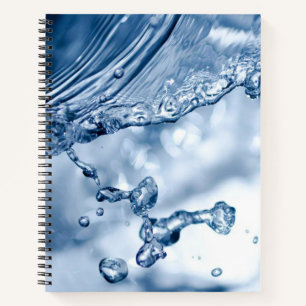 Water Splash Notebook