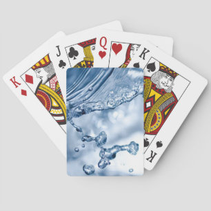 Water Splash Playing Cards