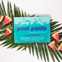 Water Splashes - Kids Birthday Pool Party