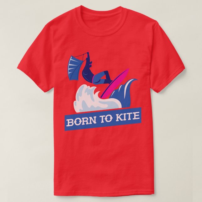 Water Sport Funny Kiteboarder Gift Kitesurfing T-Shirt (Design Front)