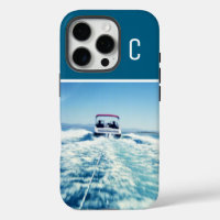 Water Sports Vertical Photo Monogrammed Ocean Blue
