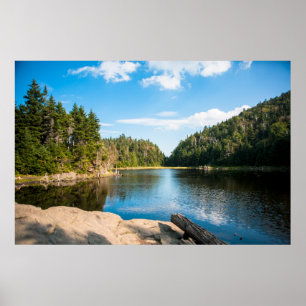 Water   Spruce Lake Quebec, Canada Poster