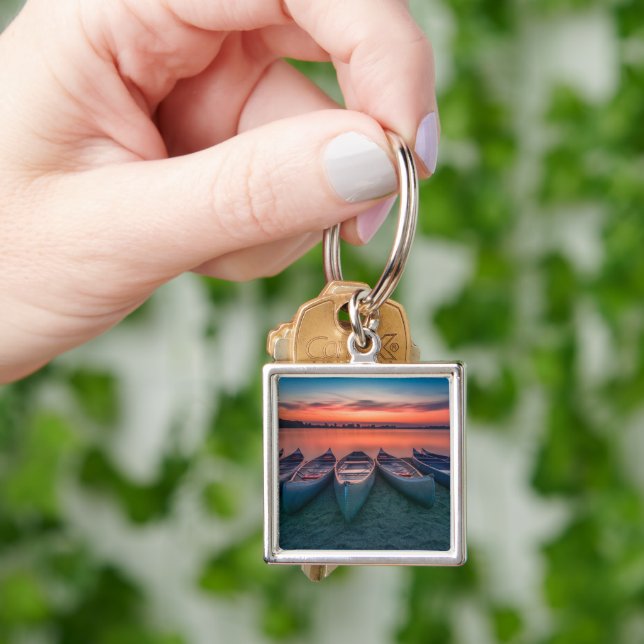 Water | St. Louis Missouri Bay Key Ring (Hand)