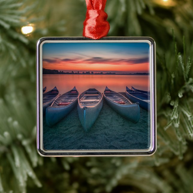 Water | St. Louis Missouri Bay Metal Tree Decoration (Tree)