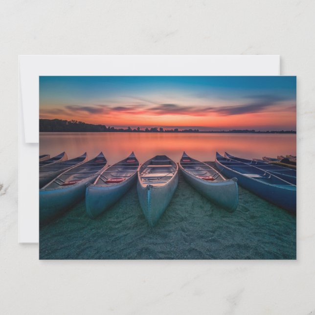 Water | St. Louis Missouri Bay Thank You Card (Front)