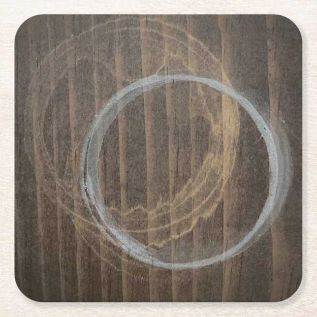 Water Stained Coaster  (Front)