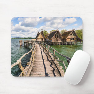 Water   Stilt Houses Over the Water Mouse Mat