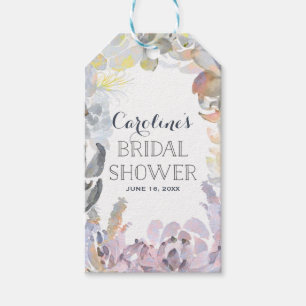 Water Succulents   Gift Tag