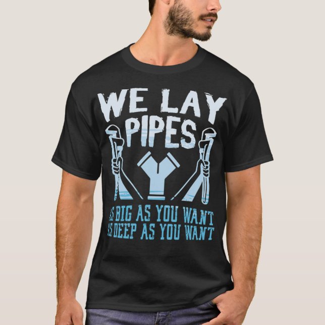 Water Supply Pipelifter Drainage Sink Faucet Fi bo T-Shirt (Front)