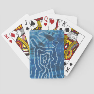Water Tie Dye Bicycle Playing Cards