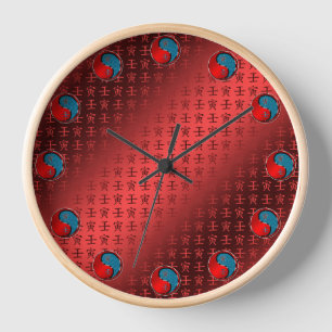 Water Tiger Clock