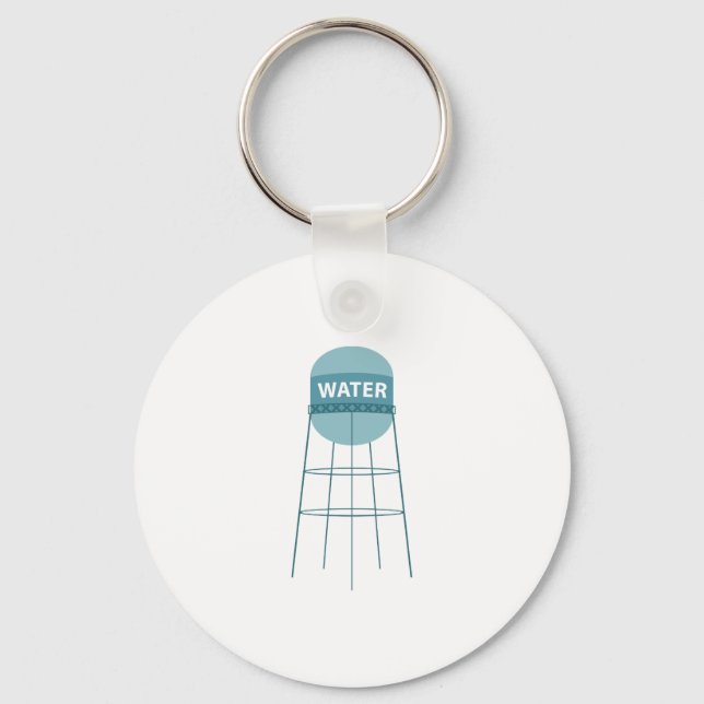 Water Tower Key Ring (Front)