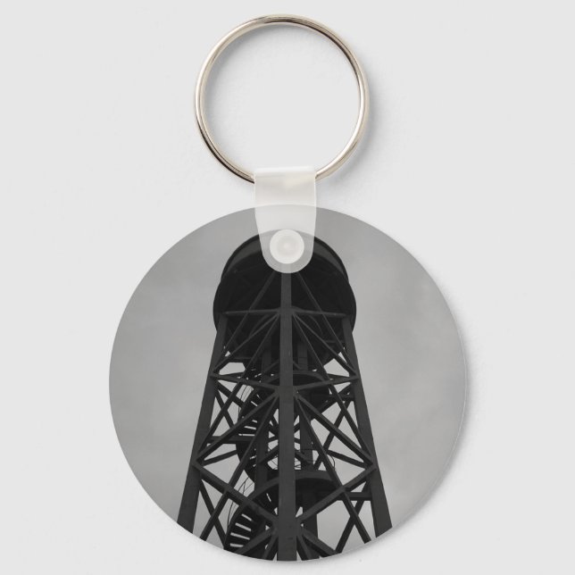 Water tower photo keychain (Front)