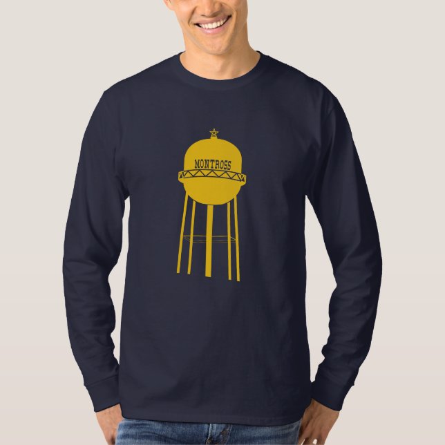 Water Tower, W&L Colors, Long Sleeve T-Shirt (Front)