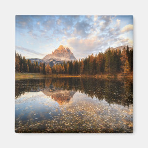 Water   Tre Cime Di Lavaredo Italy Magnet