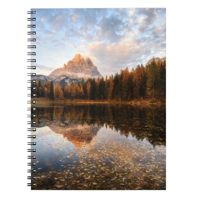 Water | Tre Cime Di Lavaredo Italy Notebook (Front)