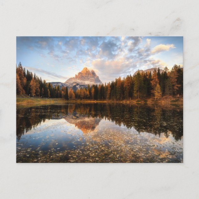 Water | Tre Cime Di Lavaredo Italy Postcard (Front)