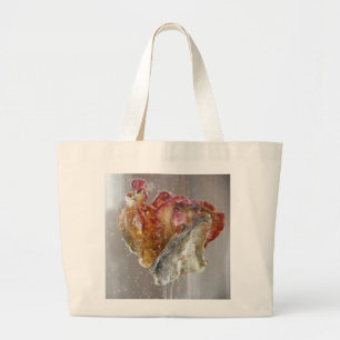 Water Tulip 1 2013 photograph Large Tote Bag