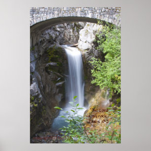 Water Under the Bridge Print w/Scripture Verse