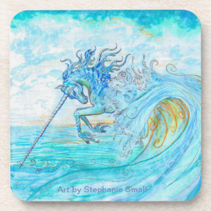 Water Unicorn Coasters
