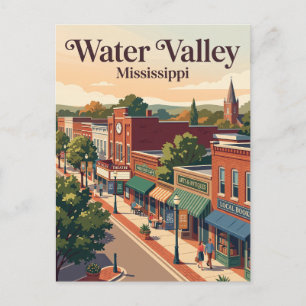 Water Valley, Mississippi Postcard