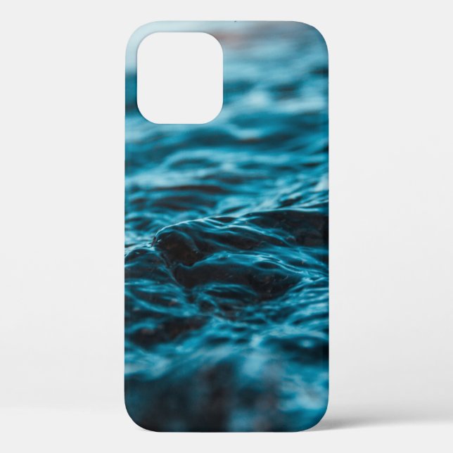 WATER WAVE IN CLOSE UP PHOTOGRAPHY Case-Mate iPhone CASE (Back)