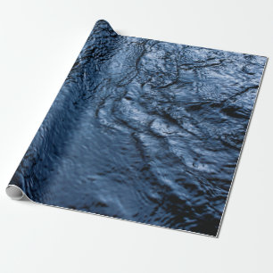 Water wave wrapping paper