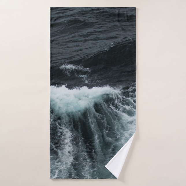WATER WAVES BATH TOWEL (Bath Towel)