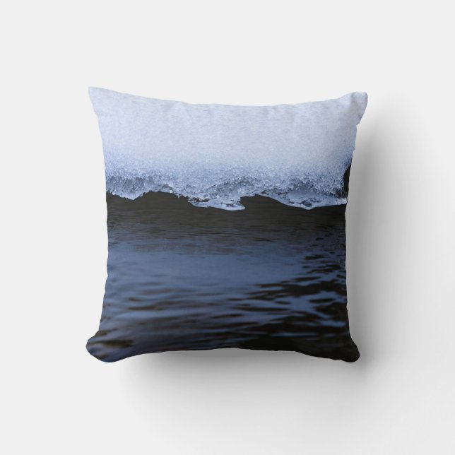 WATER WAVES ON THE SHORE CUSHION (Front)